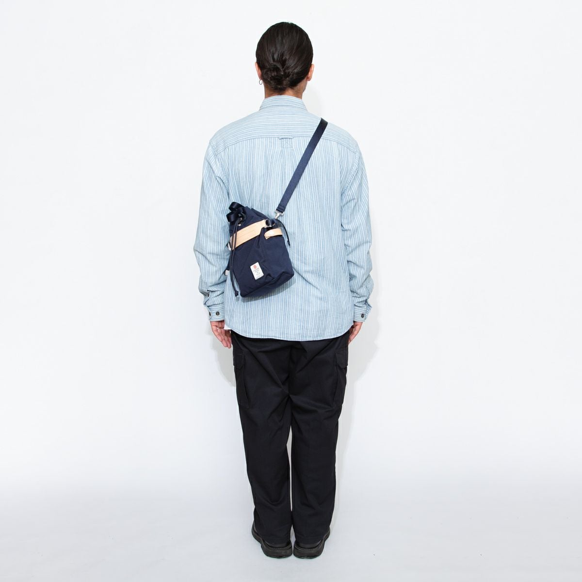 AS2OV (アッソブ) HIGHDENSITY DRAW STRING BAG / 巾着ショルダー