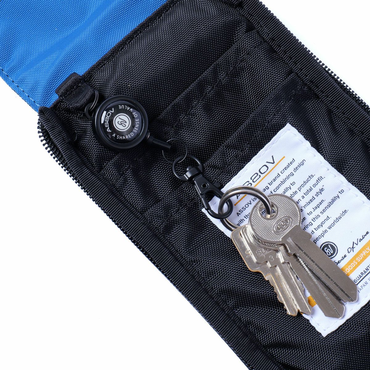 AS2OV (アッソブ) 330×1000D CORDURA STANDARD SERIES MOBILE POUCH