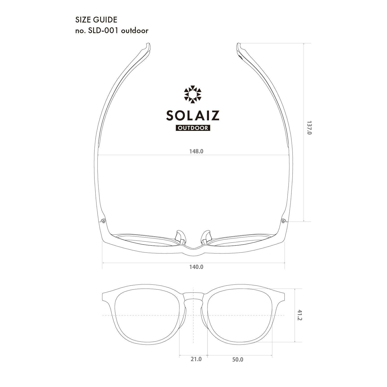 SOLAIZ ソライズ 偏光 サングラス SLD-001 OUTDOOR | バッグ
