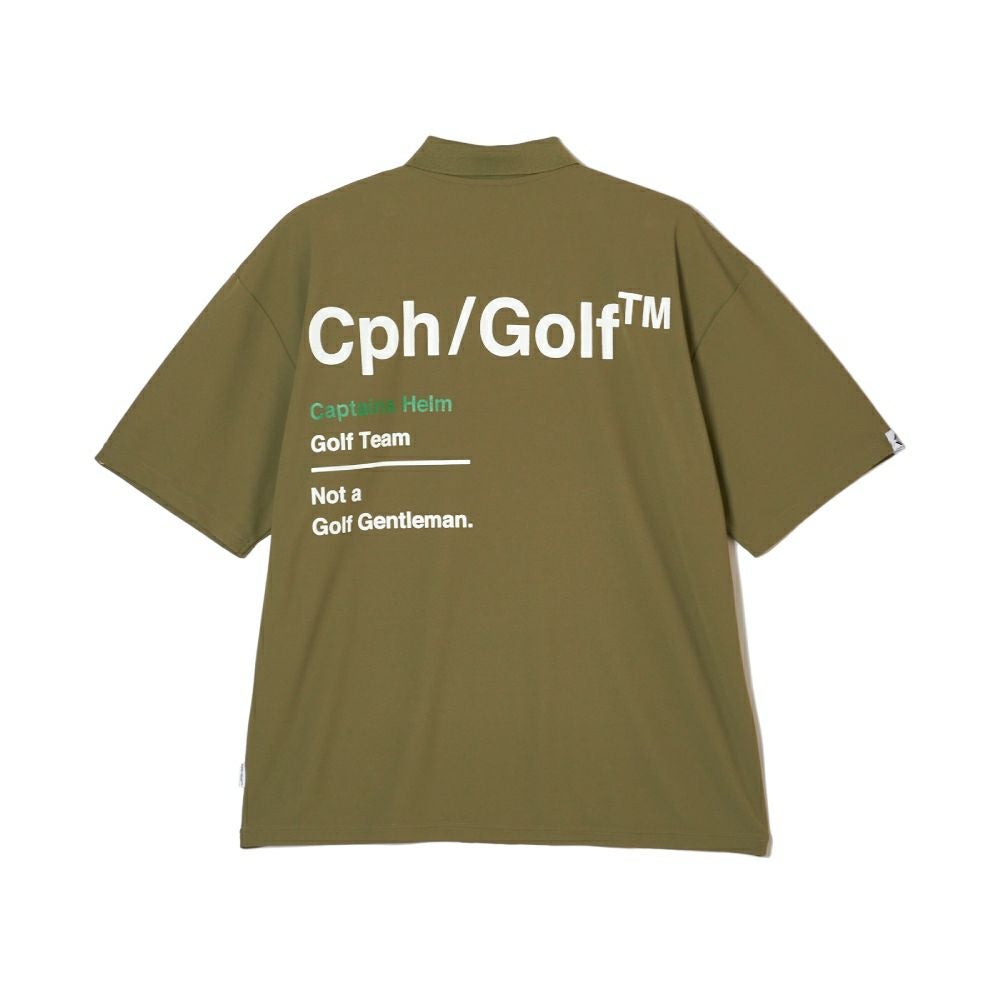 cph golf ポロシャツ AS2OV×CPH別注 OVERSIZE S/S POLO アッソブ シーピーエイチ ポロ