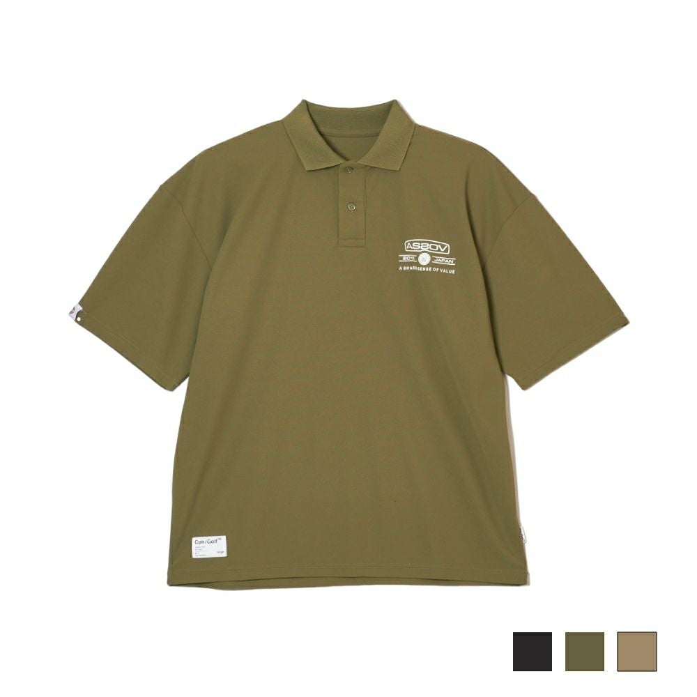 AS2OV×CPH別注 OVERSIZE S/S POLO アッソブ シーピーエイチ ポロ