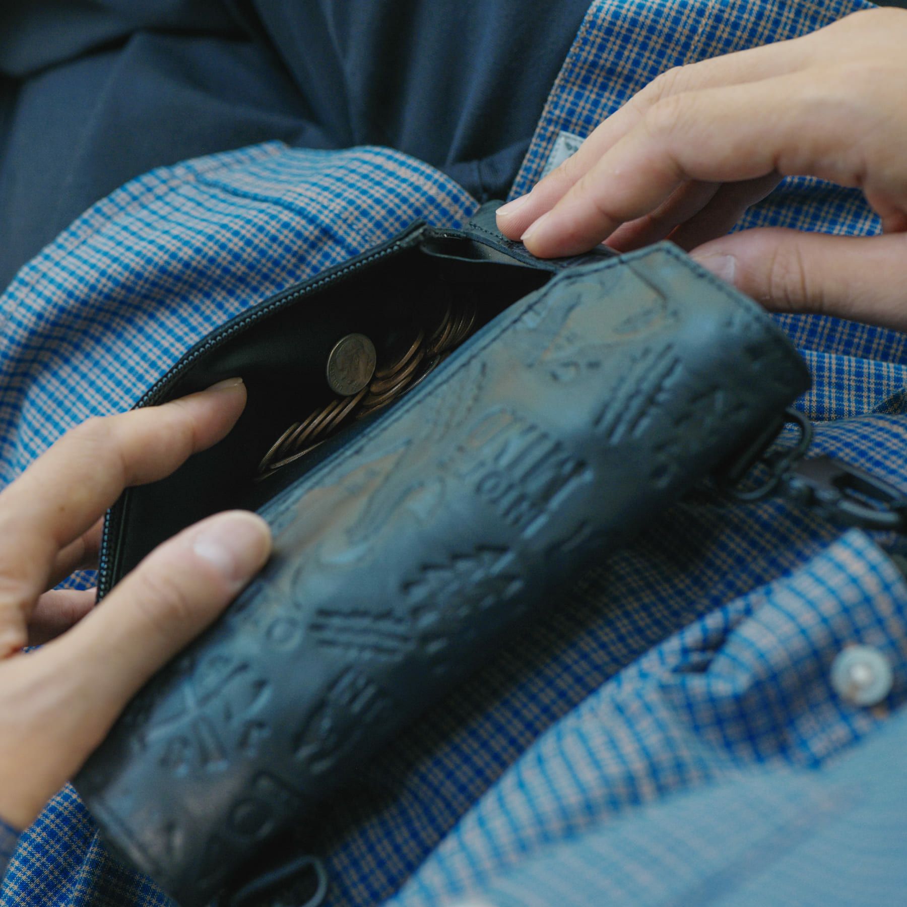 SOMABITO UNBYSTORE別注 LEATHER WALLET SHOULDER/ ウォレット