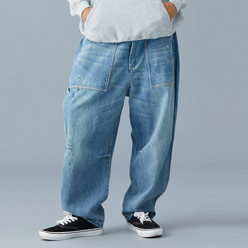 Liberaiders リベレイダース BAKER DENIM SARROUEL PANTS デニムパンツ