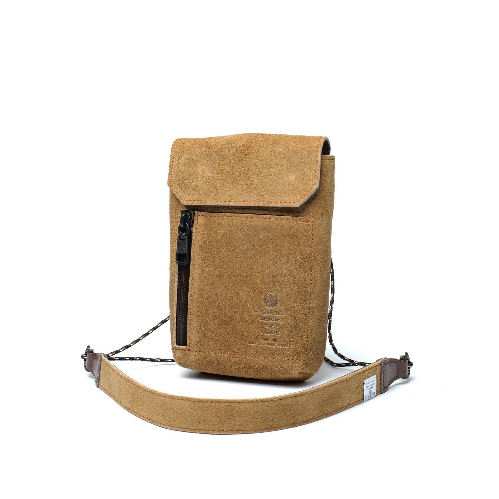 AS2OV (アッソブ) WATER PROOF SUEDE MINI SHOULDER / ミニショルダー