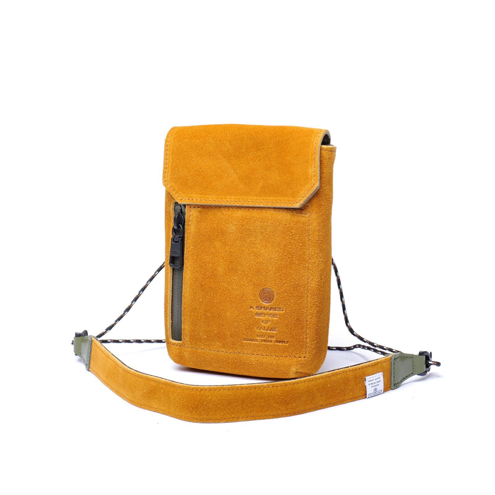 AS2OV (アッソブ) WATER PROOF SUEDE MINI SHOULDER / ミニショルダー