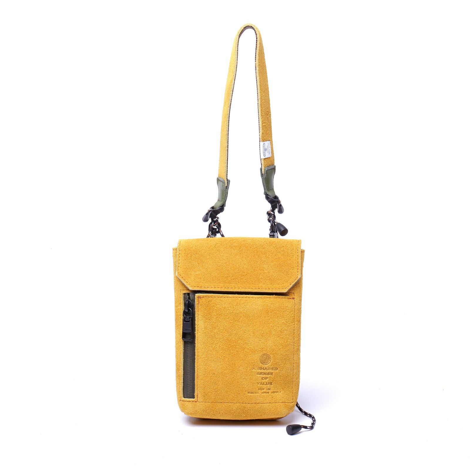 AS2OV (アッソブ) WATER PROOF SUEDE MINI SHOULDER / ミニショルダー