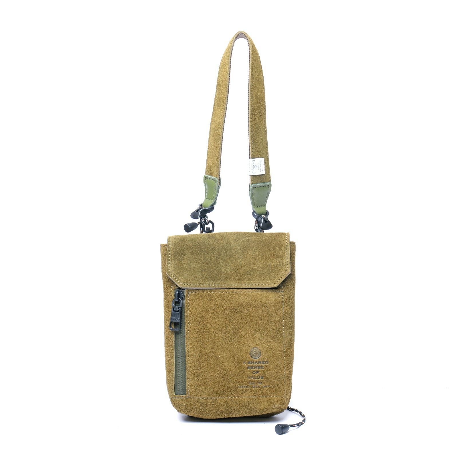 AS2OV (アッソブ) WATER PROOF SUEDE MINI SHOULDER / ミニショルダー