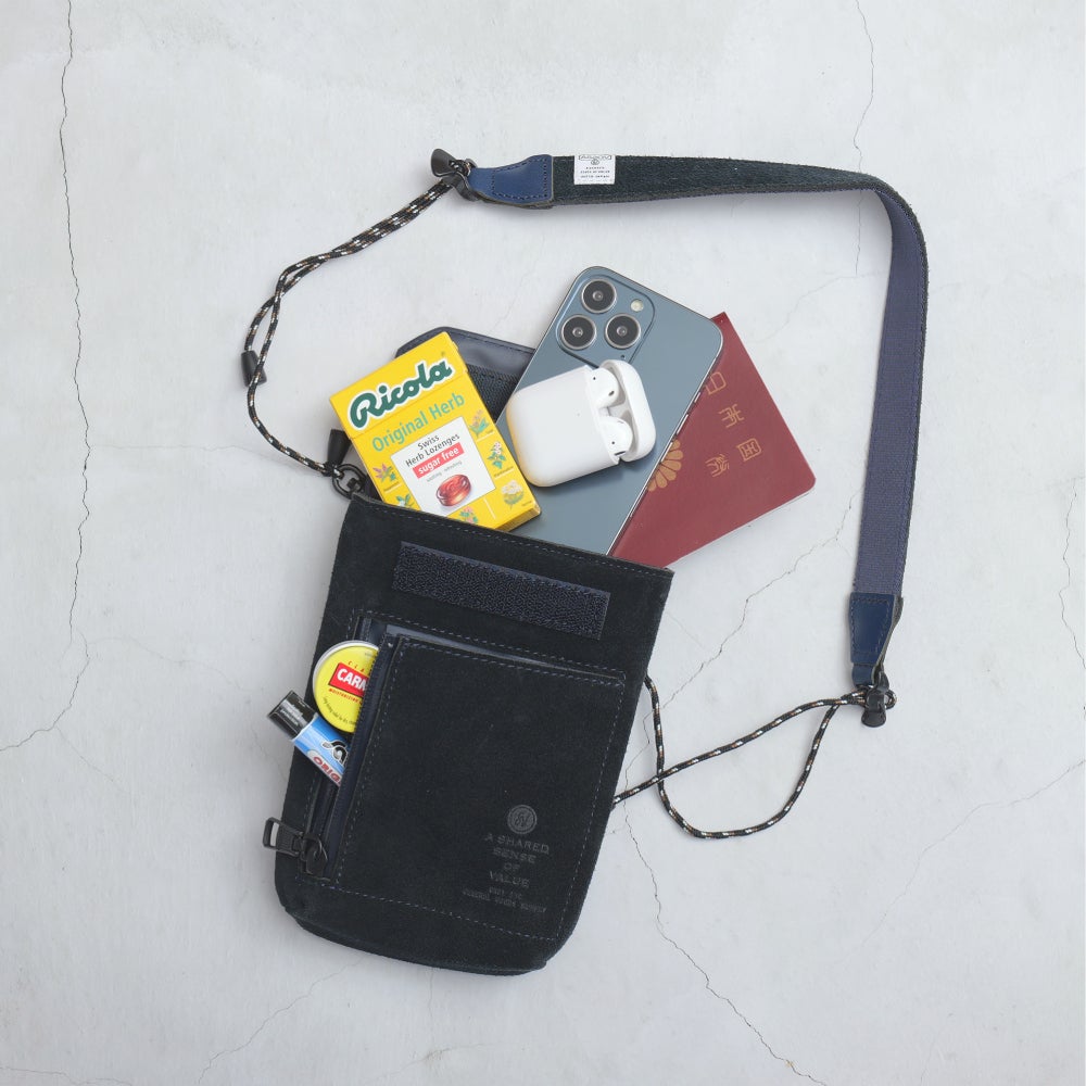 WATER PROOF SUEDE MINI SHOULDER