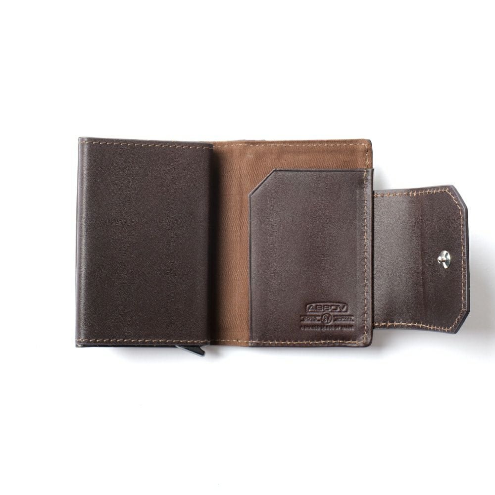AS2OV (アッソブ) LEATHER MOBILE COMPACT WALLET レザーモバイル