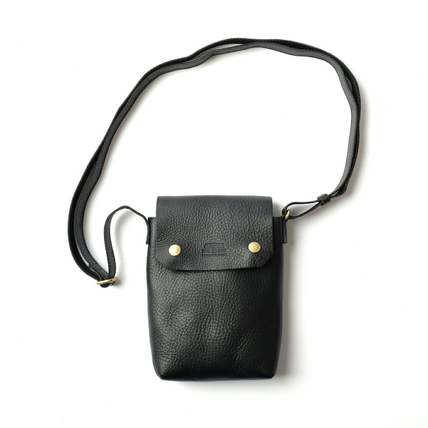 AS2OV (アッソブ) OILED SHRINK LEATHER MINI SHOULDER / ミニ