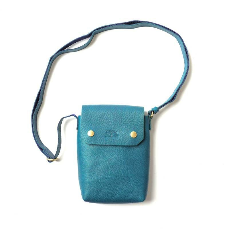 AS2OV (アッソブ) OILED SHRINK LEATHER MINI SHOULDER / ミニ
