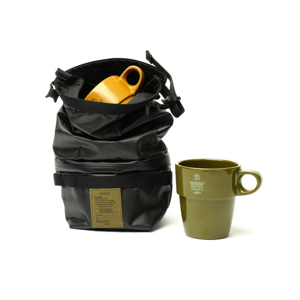 AS2OV NYLON POLYCARBONATE 2ROOM POUCH (S) 2ルームポーチ Sサイズ