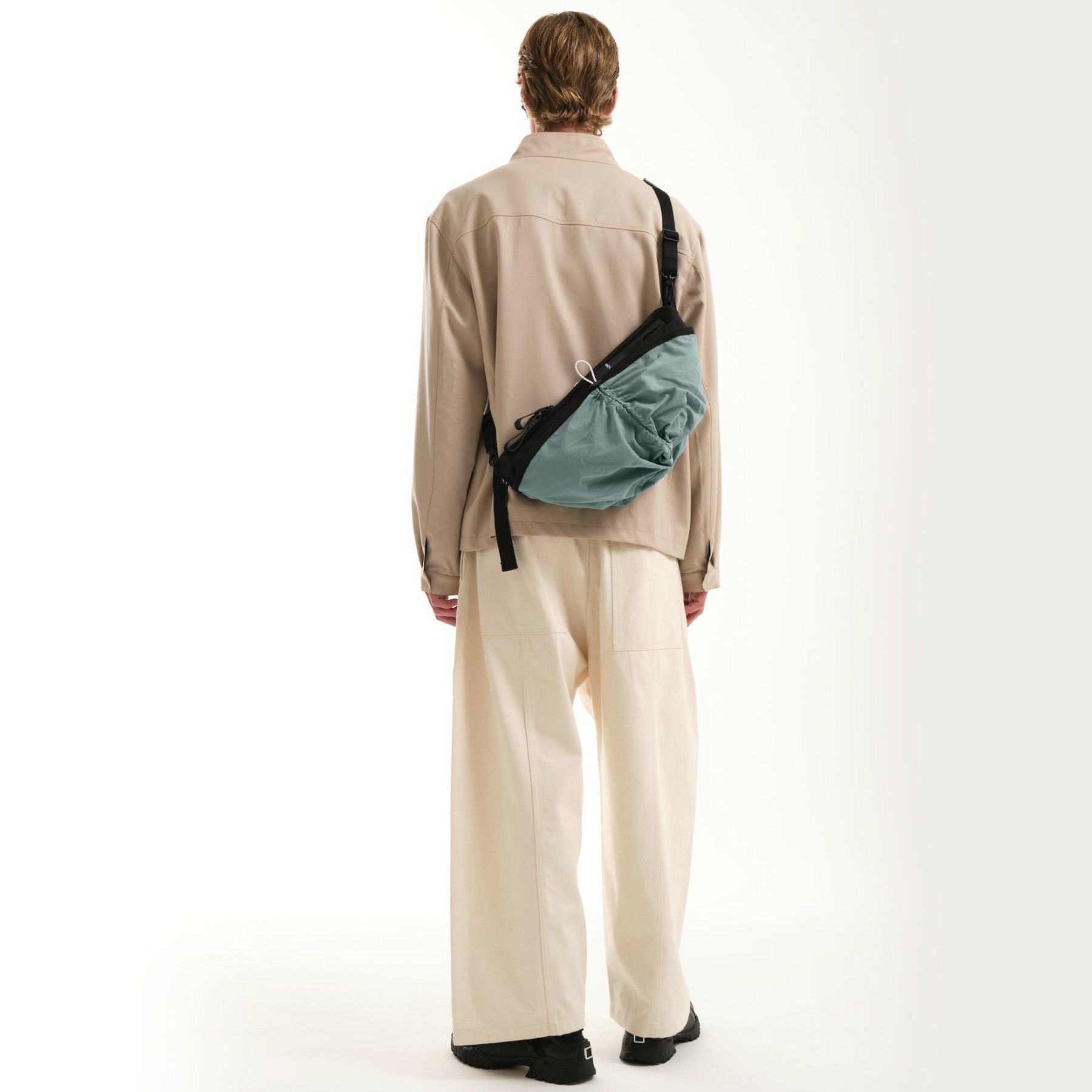 cote&ciel コートエシエルOrne Smooth Black - Sage Green | バッグ
