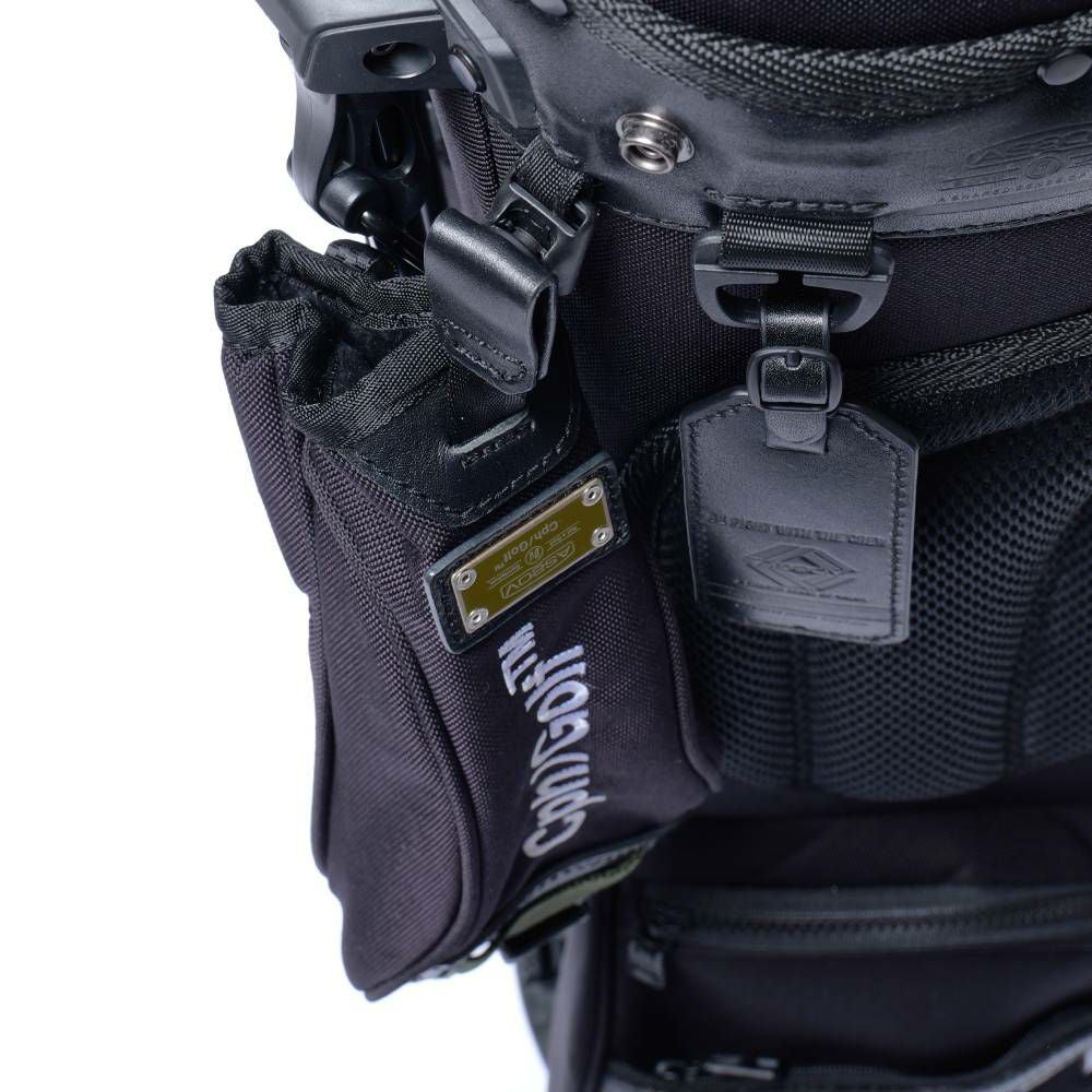 AS2OV×CPH別注BALLISTIC CADDY BAG BLACK | AS2OV GOLF SERIES| バッグ