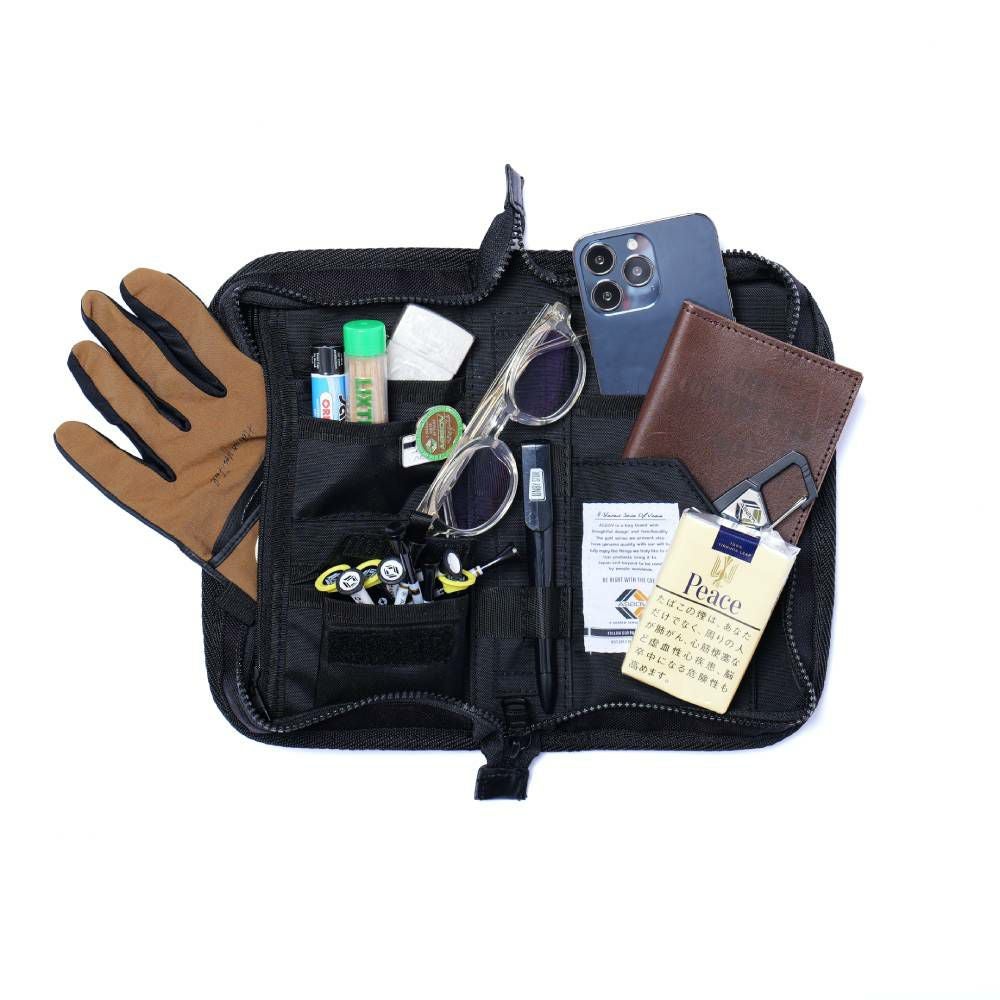 AS2OV×CPH別注BALLISTIC CADDY BAG BLACK | AS2OV GOLF SERIES| バッグ