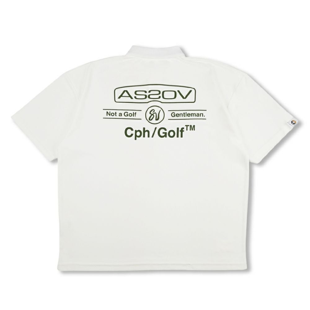 AS2OV×CPH別注 OVERSIZE S/S POLO AS2OV×CPH別注OVERSIZED S/S POLO アッソブ シーピーエイチ ポロシャツ