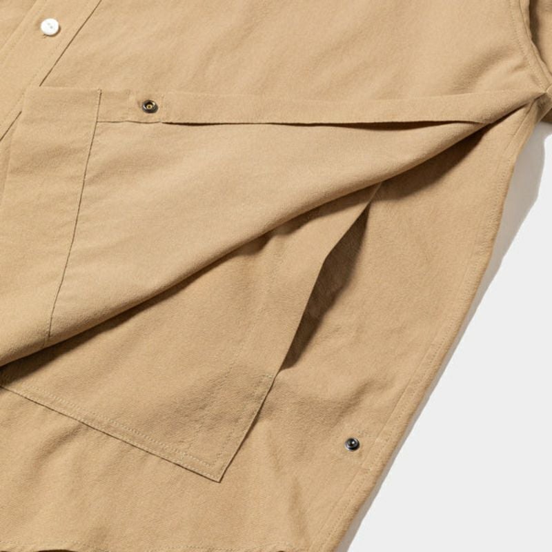 meanswhile Breathable Side Slit S/S シャツ