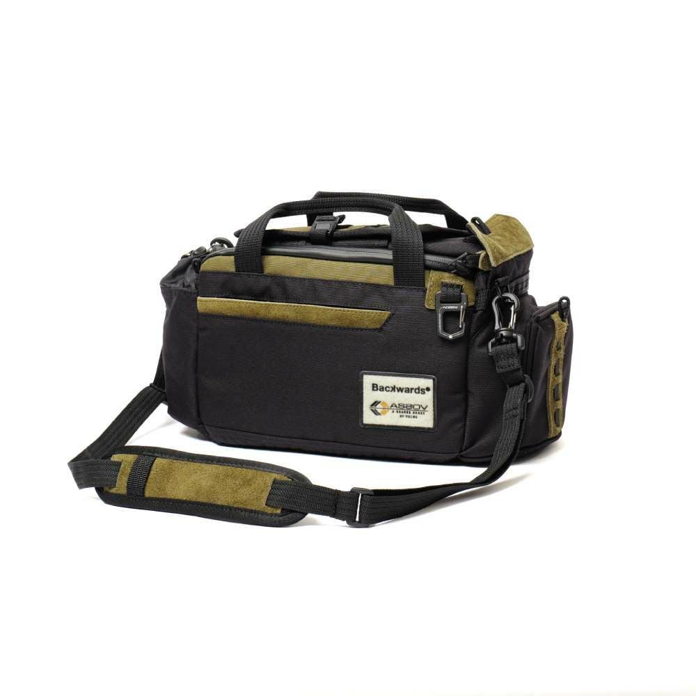AS2OV×Backwards別注 CORDURA FINE TEX SHOULDERBAG BLACK アッソブ