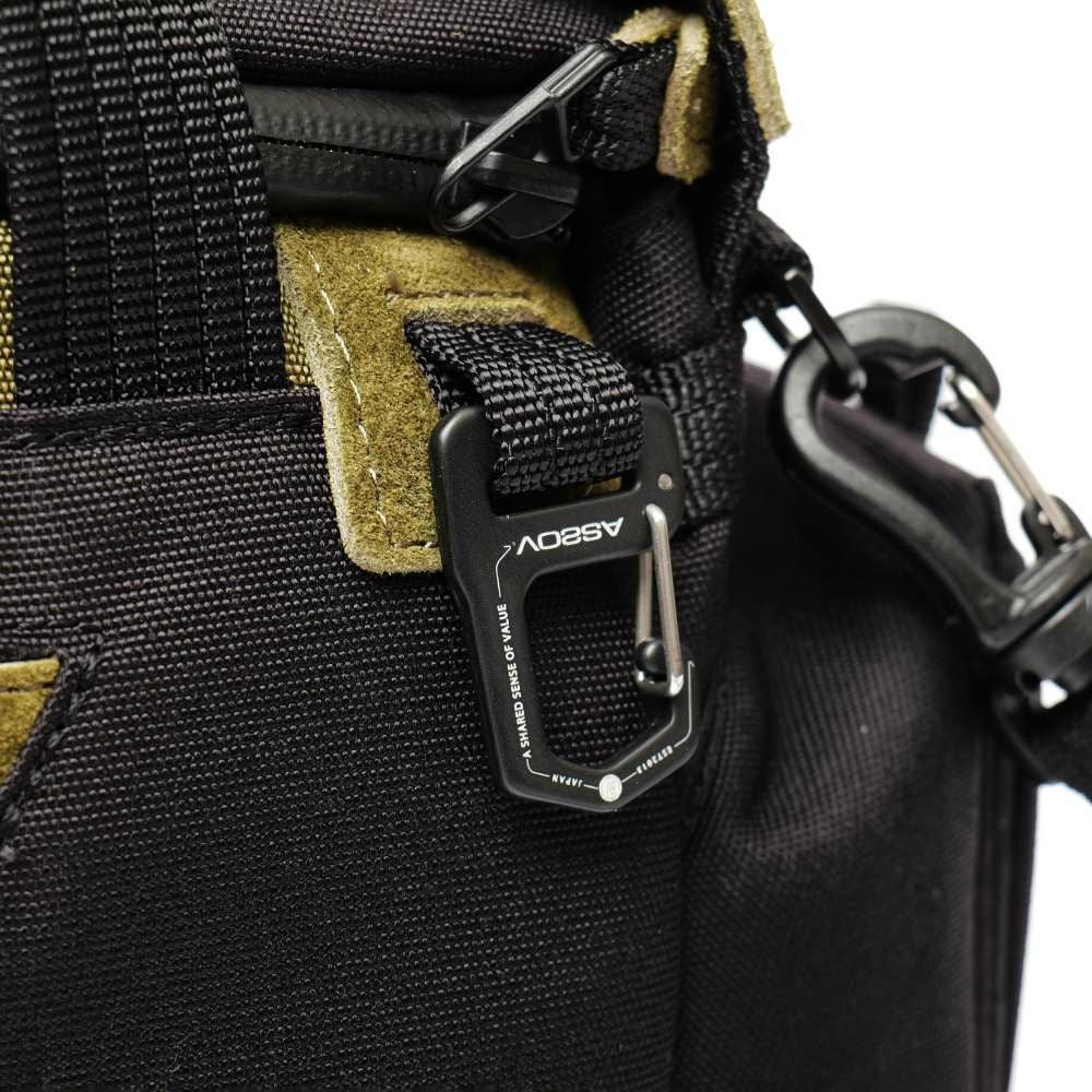 【新品未使用】ASSOV ハンドバック ブラック アンドレア・ロッシ クロコ型押しハンドバッグ／当社限定モデル