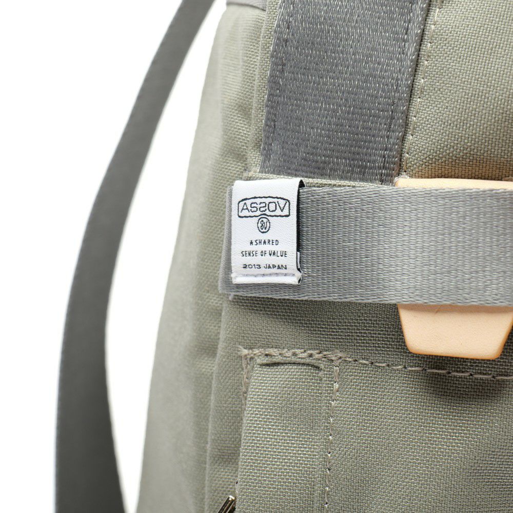 AS2OV (アッソブ) HIGHDENSITY SQUARE BACKPACK / バックパック