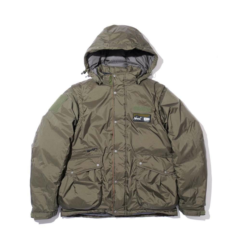 Lサイズ 美品 NANGA ナンガ 別注 ダウン DOWN リブ ジャケット NANGA（ナンガ） ダウンジャケット ダウン 別注 リブ ダウンジャケット
