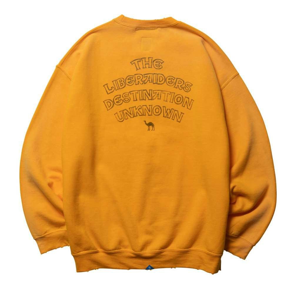 LIBERAIDERS 713042501 スウェット Liberaiders リベレイダース SAHARA CREWNECK スウェット | バッグ