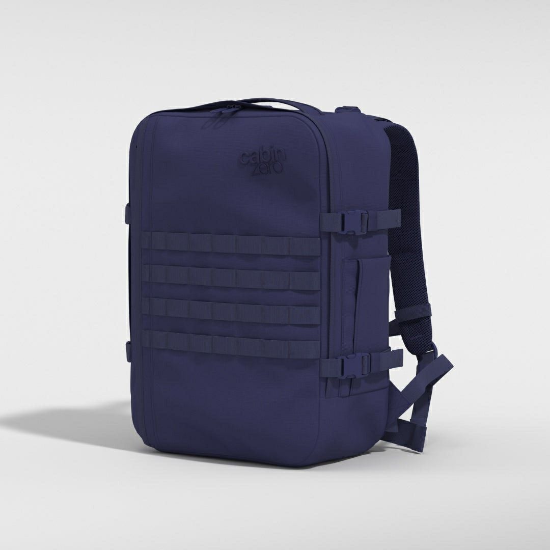 00s OUTDOOR ネイビー　差し色　バックパック　リュック円堂守city CABINZERO キャビンゼロ - MILITARY STYLE 44L GALAXY BLUE | バッグ