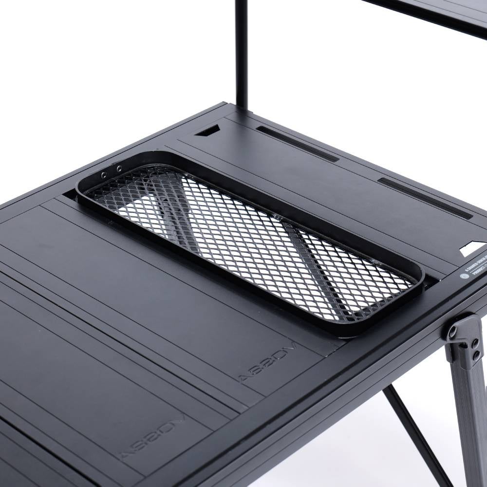 AS2OV アッソブ FOLDING TABLE - BLACK フォールディングテーブル