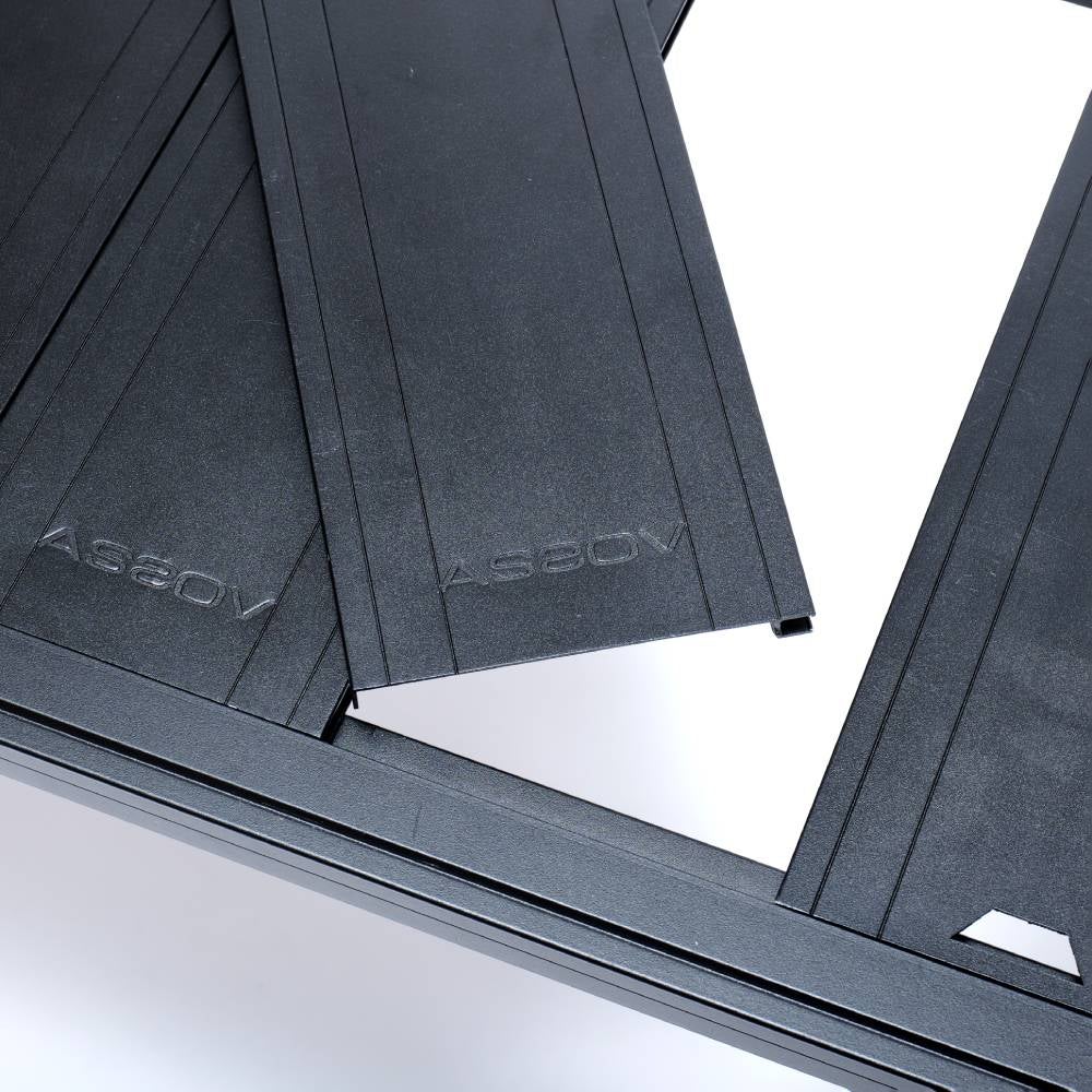 AS2OV アッソブ FOLDING TABLE - BLACK フォールディングテーブル