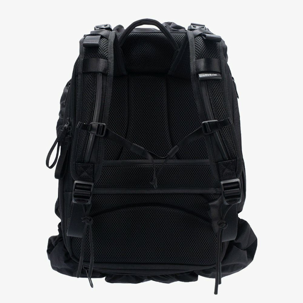 cote&ciel コートエシエルDrava Gathered Black バックパック | バッグ