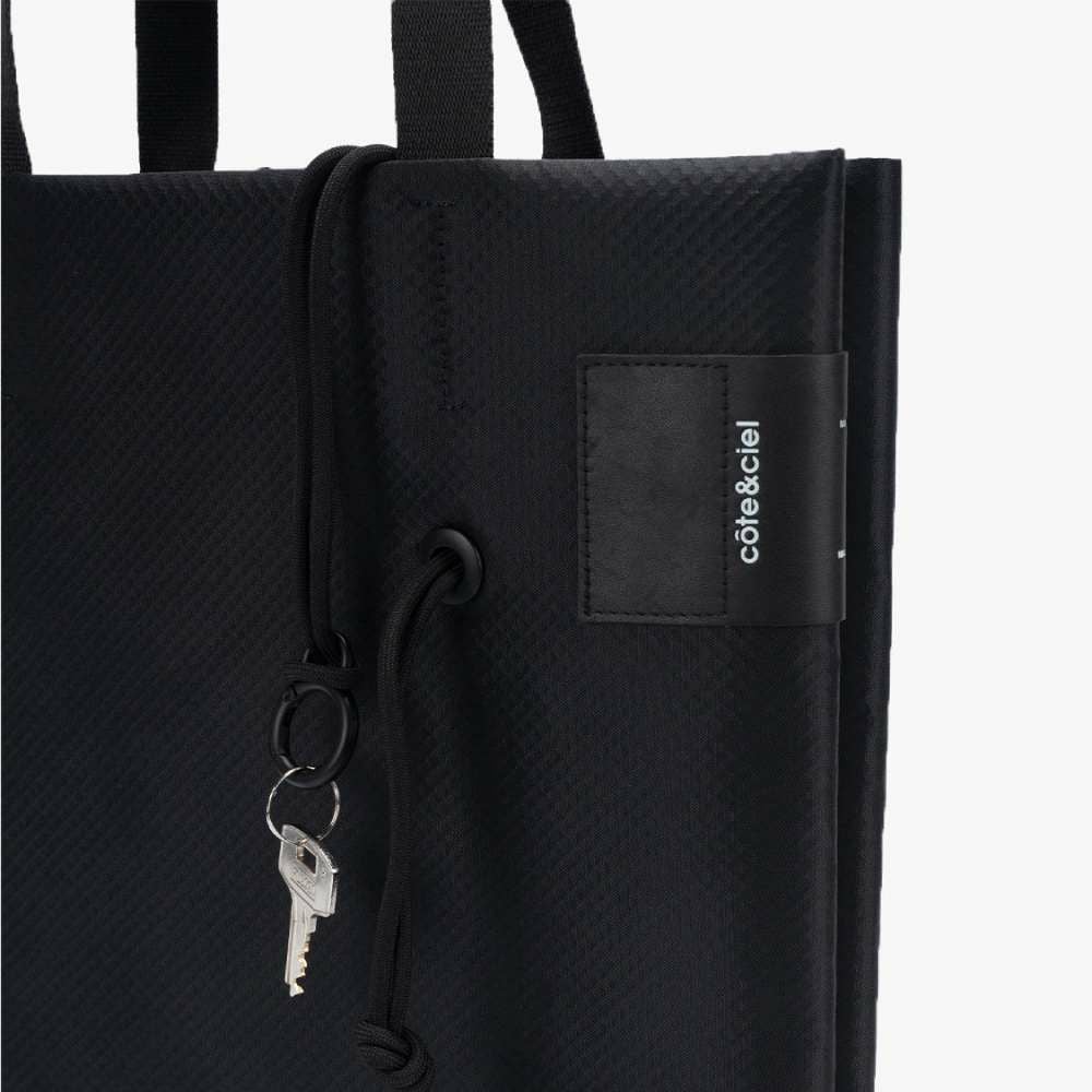 cote&ciel コートエシエルTodd Satellite Black トートバッグ | バッグ