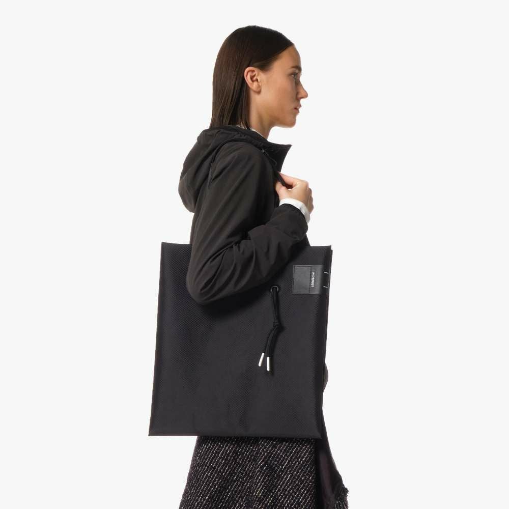 cote&ciel コートエシエルTodd Satellite Black トートバッグ | バッグ