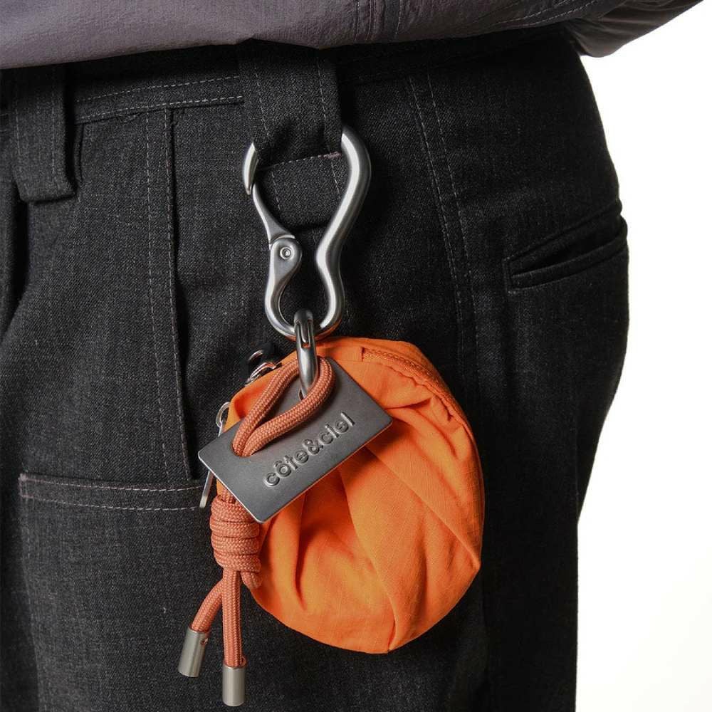 cote&ciel コートエシエルAóos Nano Smooth Orange ポーチ