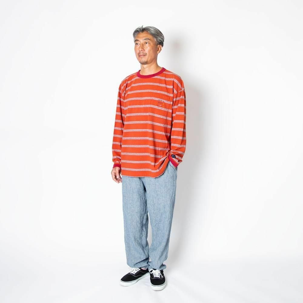 TURN ME ON ターンミーオンレトロボーダーL/S TEE | バッグ