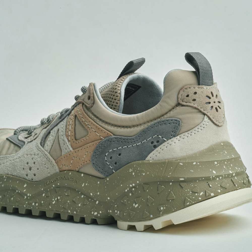 Flower MOUNTAIN フラワー マウンテン SOLIN Beige/Gray スニーカー