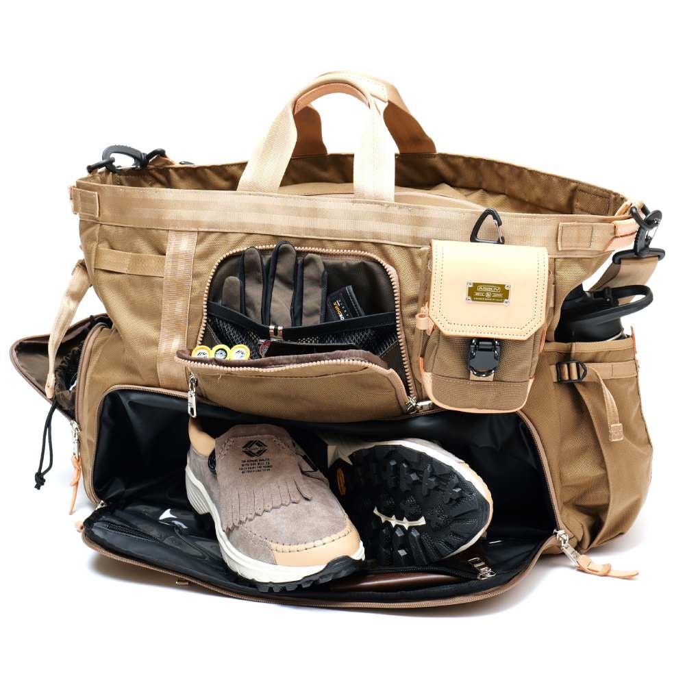 AS2OV GOLF EXCLUSIVE BALLISTIC NYLON BOSTON TOTE