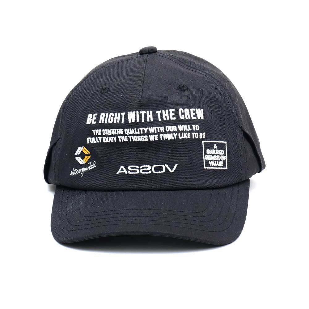 AS2OV アッソブ 5PANEL CAP GOLF キャップ 帽子 ゴルフシリーズ