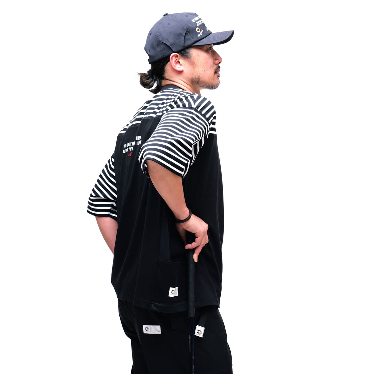 AS2OV アッソブ BLOCK MOCK NECK モックネック ゴルフシリーズ