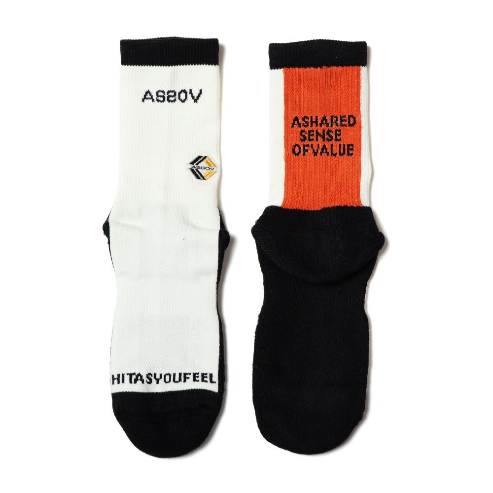 AS2OV アッソブ CORDURA SOCKS オリジナルソックス ゴルフシリーズ