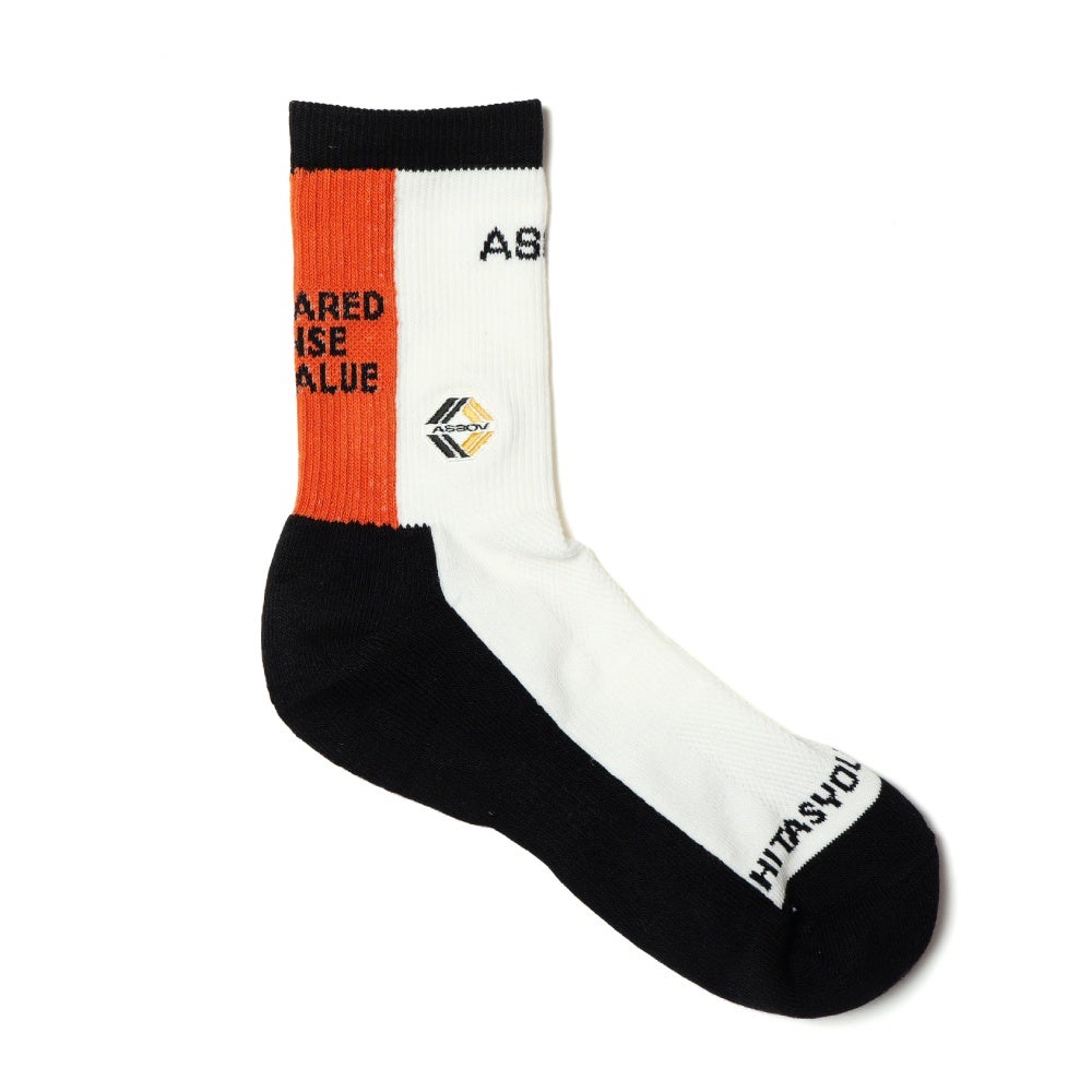 AS2OV アッソブ CORDURA SOCKS オリジナルソックス ゴルフシリーズ