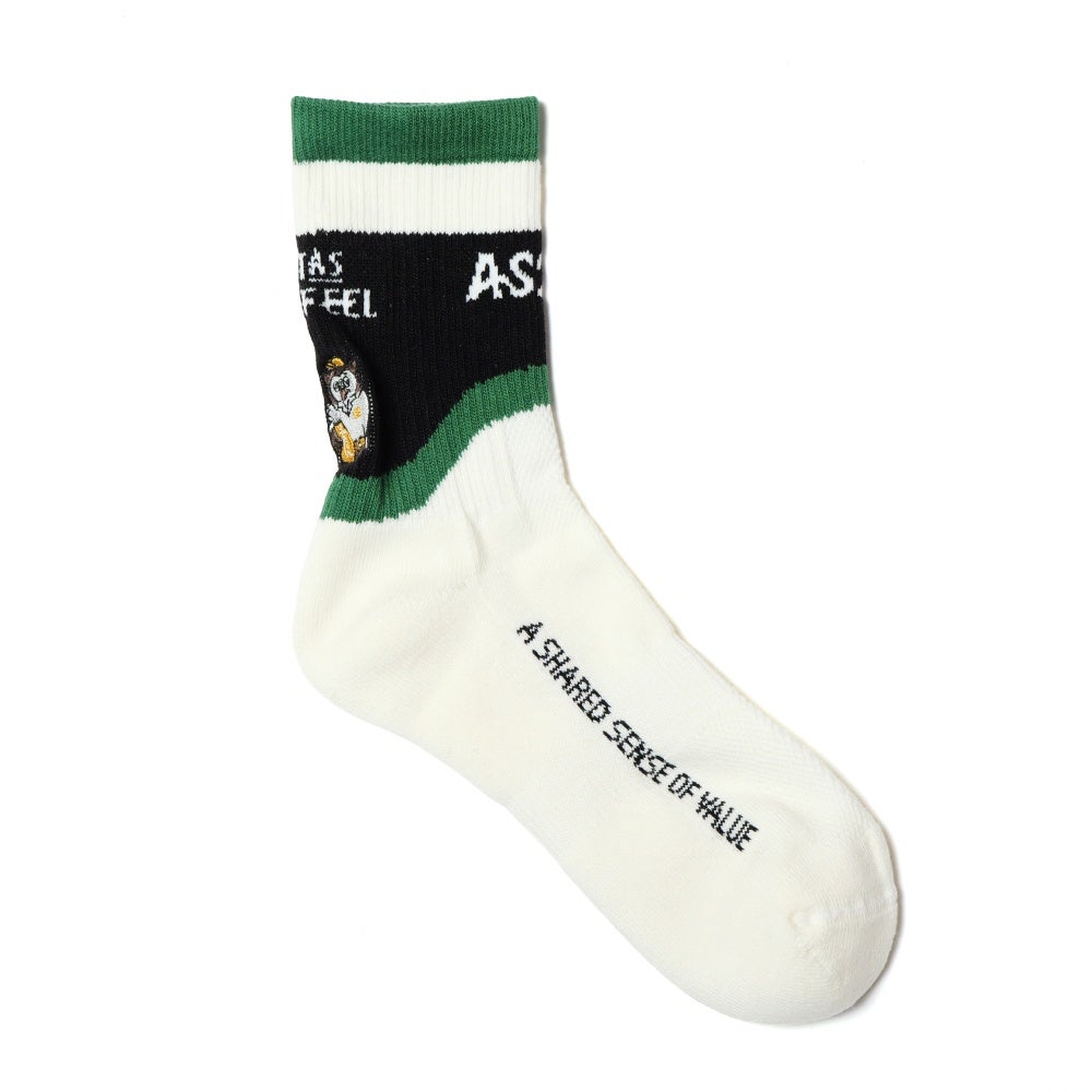 AS2OV アッソブ OWLUCK SOCKS オリジナルソックス オウラック ゴルフ