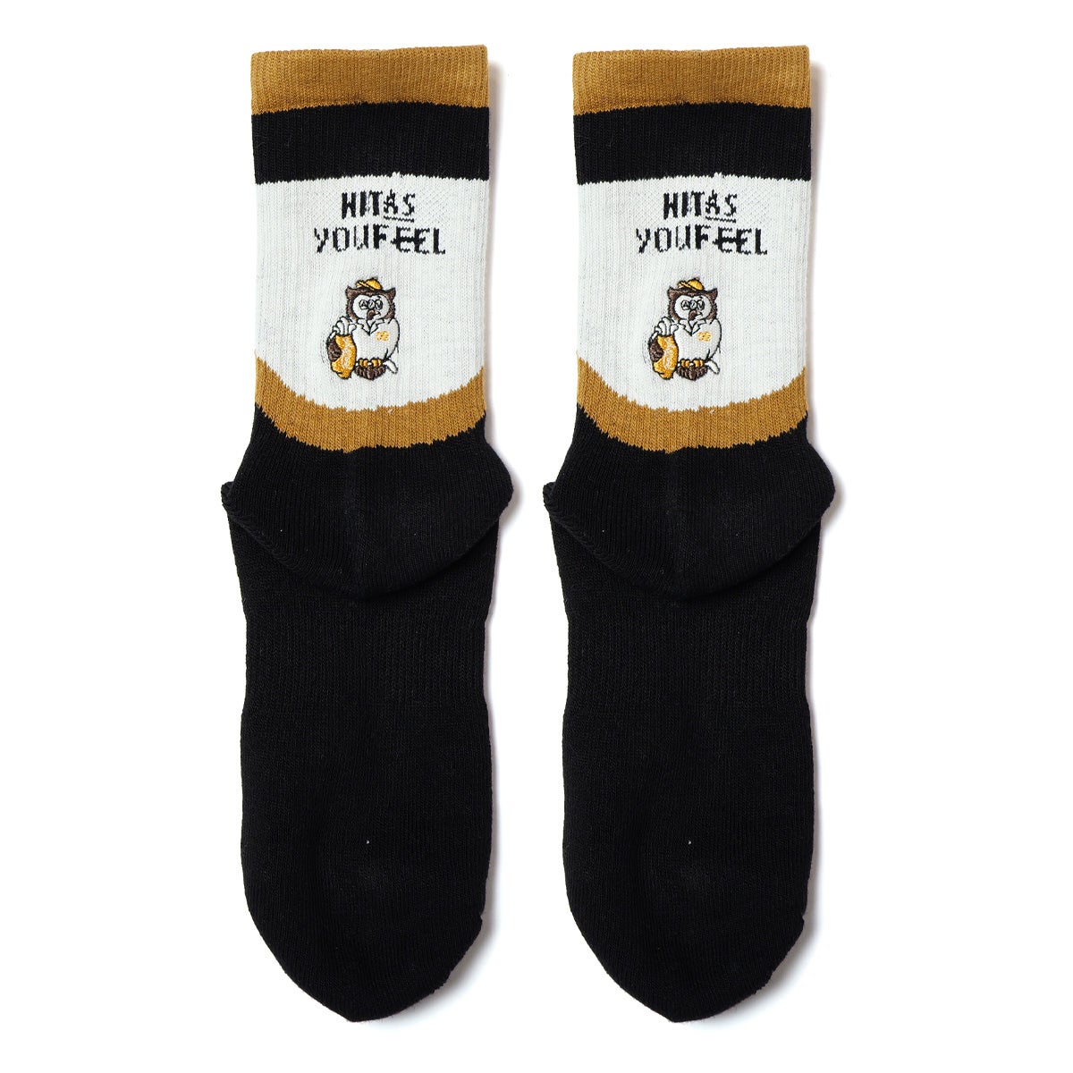 AS2OV アッソブ OWLUCK SOCKS オリジナルソックス オウラック ゴルフ