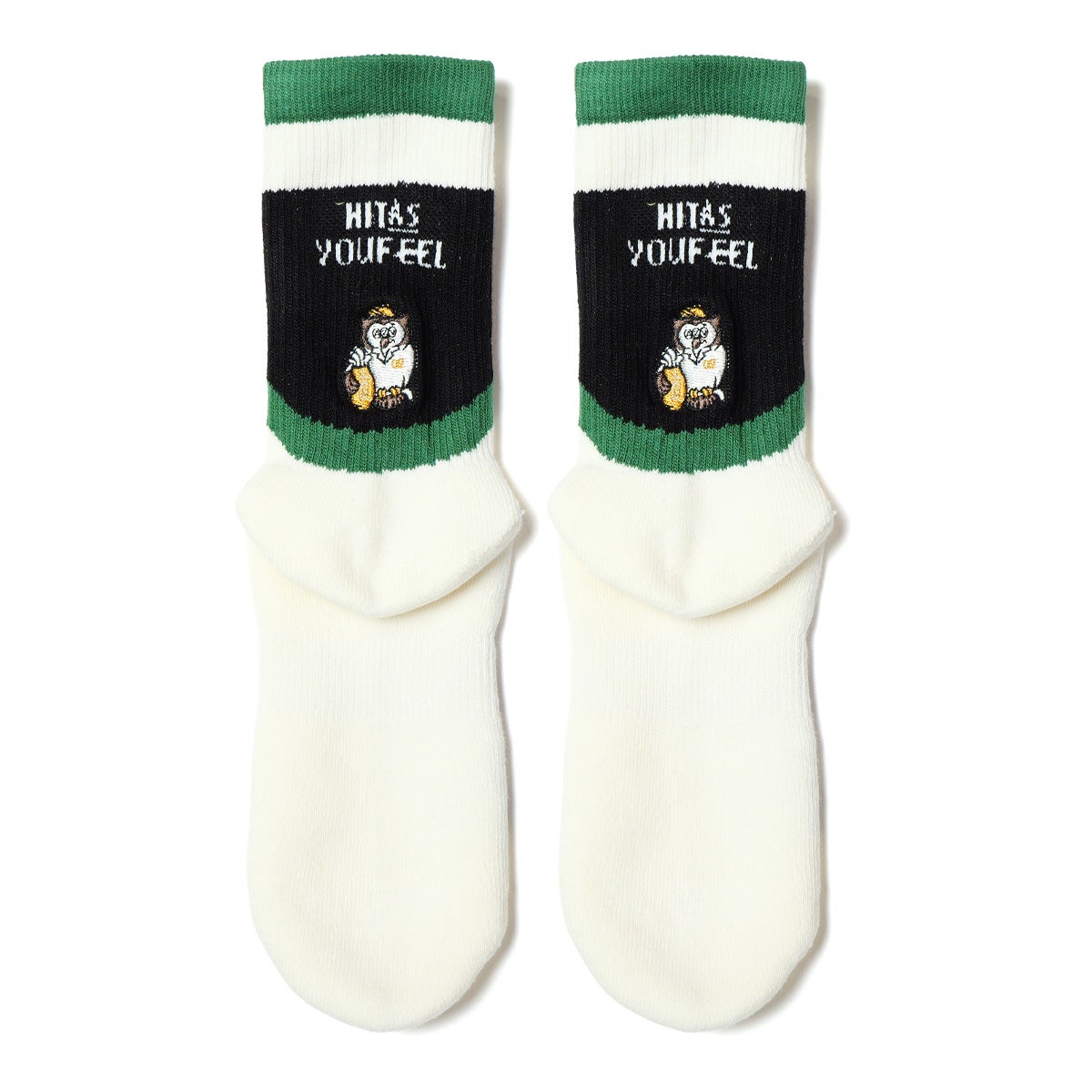 AS2OV アッソブ OWLUCK SOCKS オリジナルソックス オウラック ゴルフ