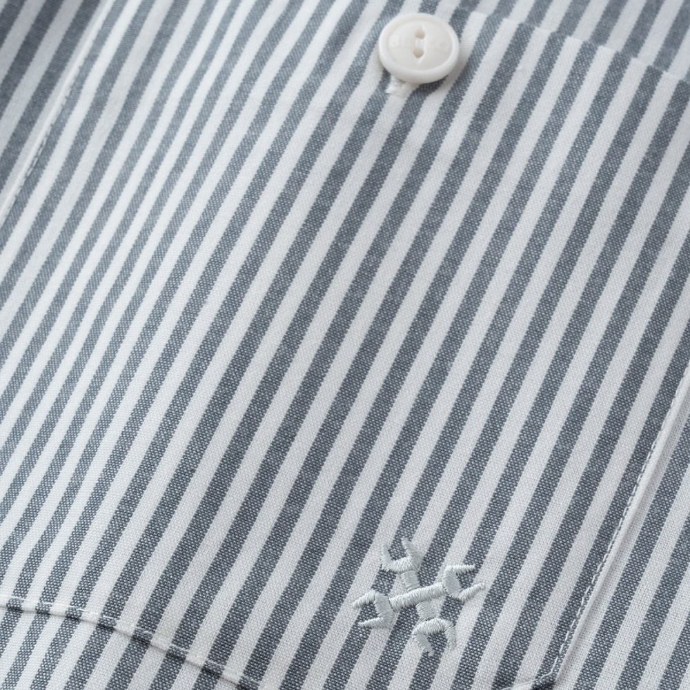 BLUCO ブルコ スタンダードワークシャツ S/S -Stripe- ストライプ
