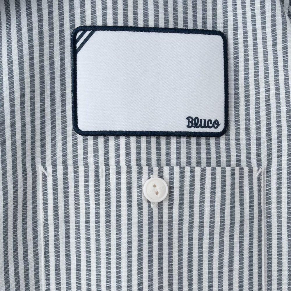 BLUCO ブルコ スタンダードワークシャツ S/S -Stripe- ストライプ