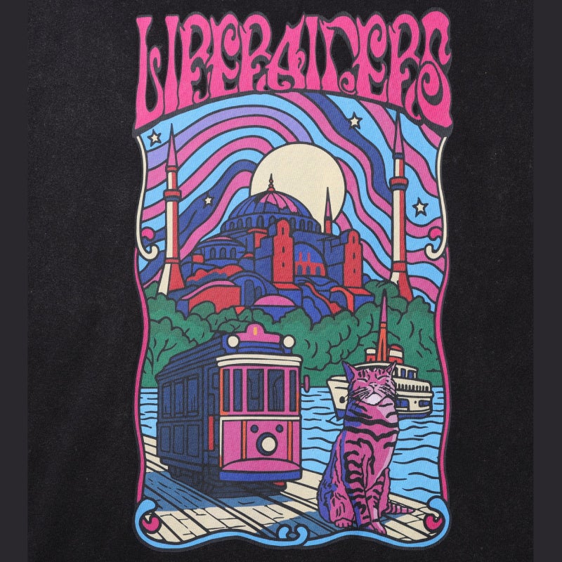 Liberaiders リベレイダース PSYCHEDELIC CITY TEE Tシャツ | バッグ