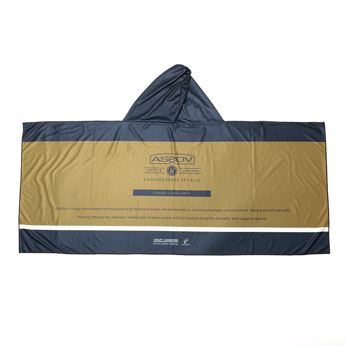 COOL PONCHO - NAVY クールポンチョ | アウトドア・キャンプ| バッグ