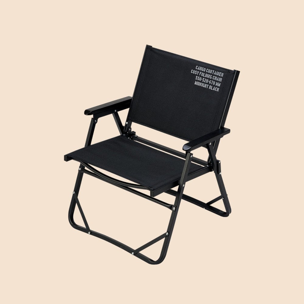CARGO CONTAINER COSY FOLDING CHAIR ブラック CARGO CONTAINER COSY FOLDING CHAIR - M アウトドアチェア